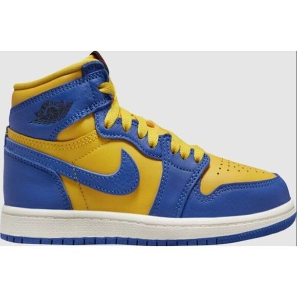Nike Air Jordan 1 Retro High OG TD Reverse Laney Toddler Size 4C FD2598-700 - Picture 1 of 8